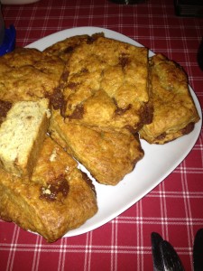 Cinnamon Honey Scones