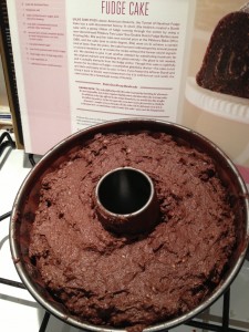 Fudge Cake in pan